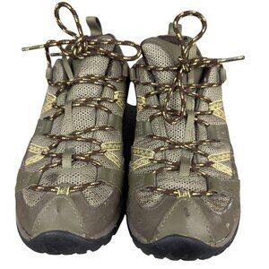 Merrell Waterproof Hiking Shoes  Women's 9.5 Brindle With Vibram Sole J52410